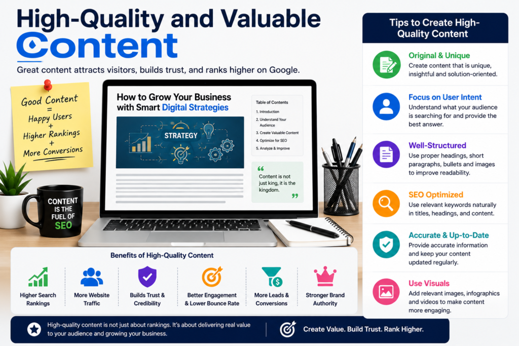 SEO Strategies that help your website rank higher on Google
